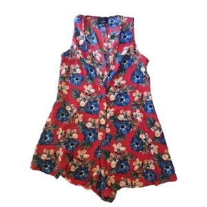 Lumiere Brand Red Romper Size Small New Without Tags